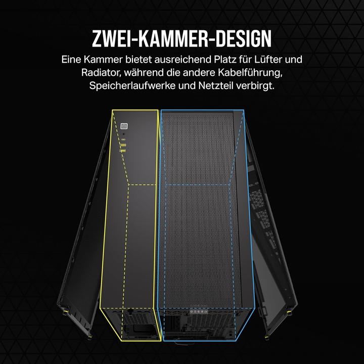 Produktbild Corsair 2500X (mATX, Mini-ITX)