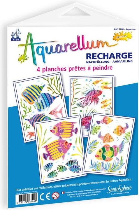 Actual product image Sentosphere aquarellum junior aquarium refill