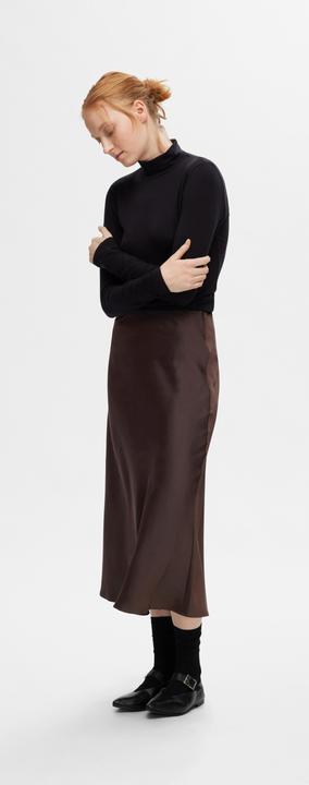 Actual product image Selected Satin Midi Skirt (44)