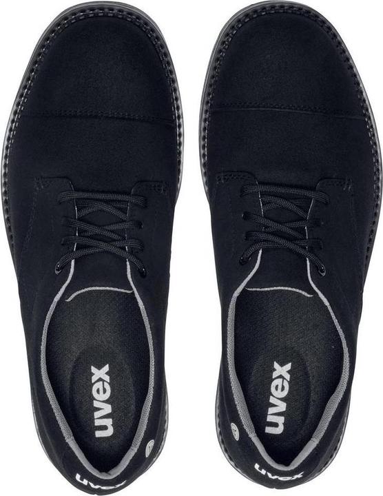Actual product image Uvex Safety 8430252 Safety shoe S3 Shoe size (EU): 52 Black 1 pair (S3, 52)