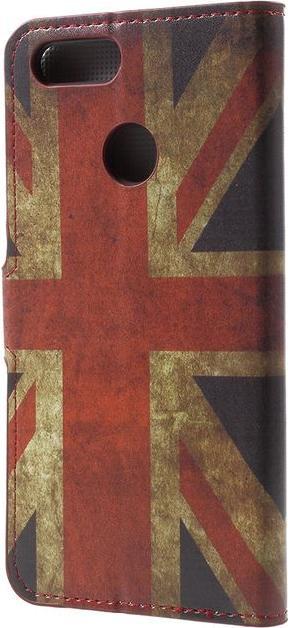Produktbild MU Style Leder Bookcover Hülle mit Muster (Honor 7X)