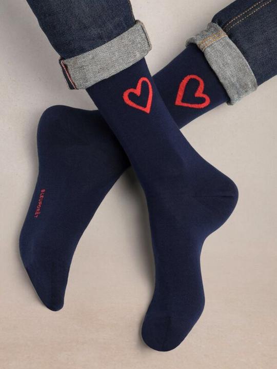 Produktbild Bleuforêt Herzchen Socken (Einzelpack, 40 - 45)