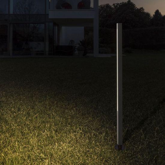 Image du produit Ideal lux JEDI LED Lampadaire 25W noir IP65 blanc chaud 293202 (2900 lm)