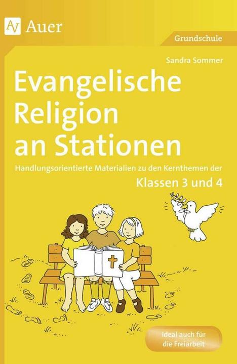 Produktbild Evangelische Religion an Stationen (Deutsch, Sandra Sommer, 2011)