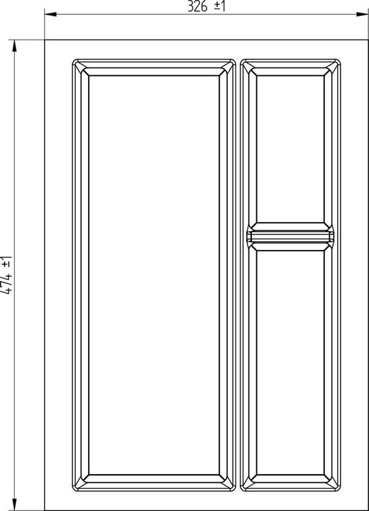 Image du produit Agoform Insert multifonctions CLASSICO pour BLUM LEGRABOX pure M