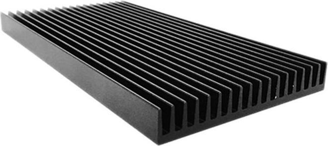 RS PRO ABL Components 100 Dissipateurs thermiques pour Universel rectangulaire Alu 0.48°C/W, 200mm x 100mm