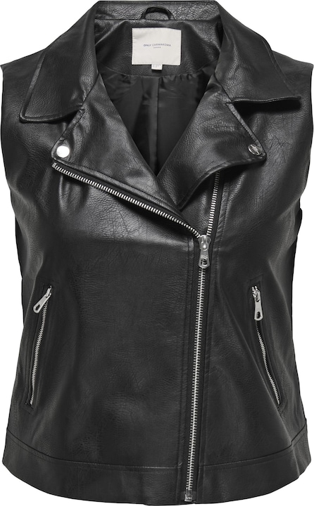 Produktbild Only Curvy Kunstleder Biker Weste Bikerjacke (L)