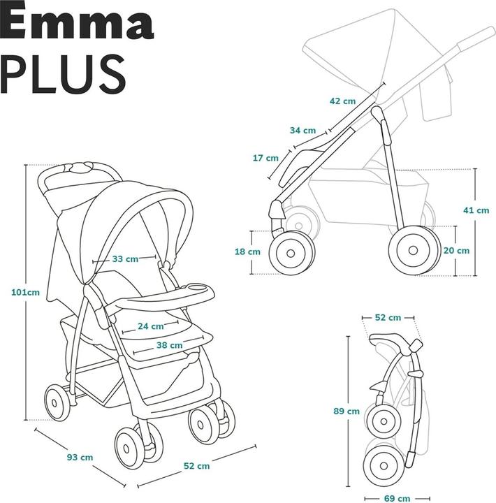 Image du produit Lionelo Emma Plus (6 Mois - 3 Années)