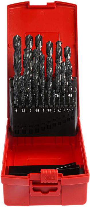 Actual product image Dormer A190 HSS DRILL SET NO204, 25PC, 1-13MM (1.0 - 13.0 mm)