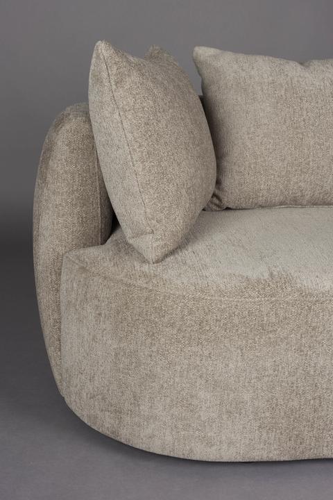 Actual product image Dutchbone Rocca Sofa 4,5-Seater Cappuccino