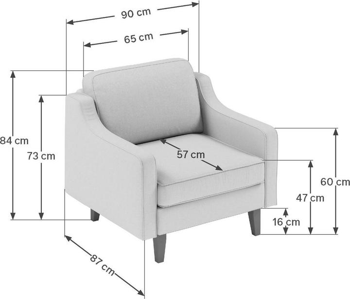 Produktbild Atelier del Sofa Robin 1-Seat Sofa