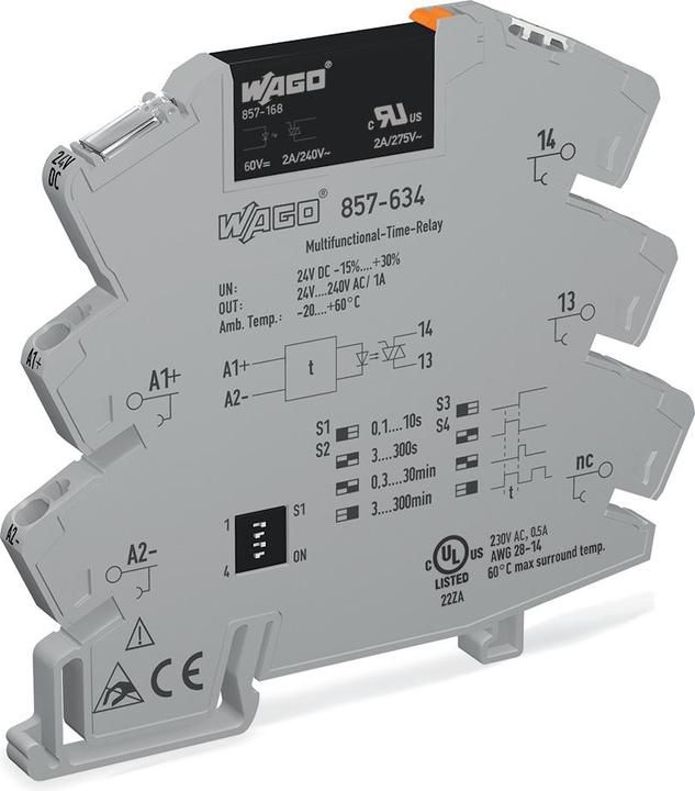 Produktbild Wago Multifunktionszeitrelais