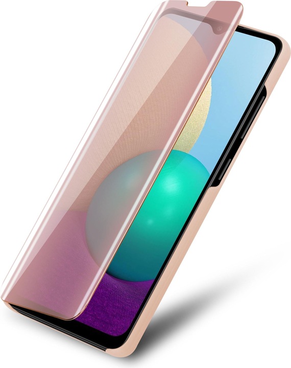 Immagine prodotto Cadorabo Copertina per specchietto retrovisore Smart View a libro (Samsung Galaxy M02, Samsung Galaxy A02)