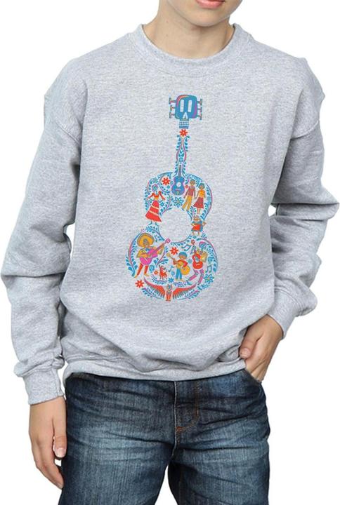 Produktbild Disney Coco Guitar Pattern Sweatshirt Jungen (152, 158)