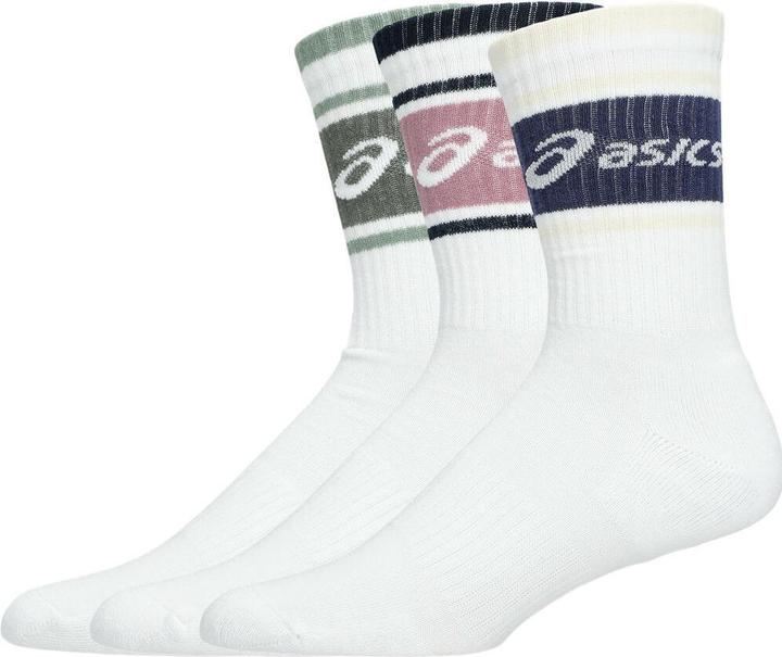 Actual product image ASICS Performance Crew-Pack-Socken mit Logo (39 - 42)