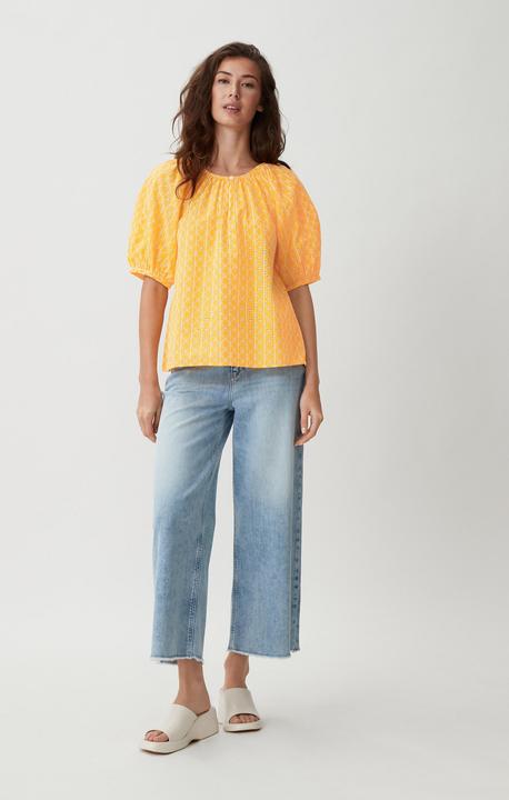 Image du produit Comma Bluse Bluse mit Broderie Anglaise (40)