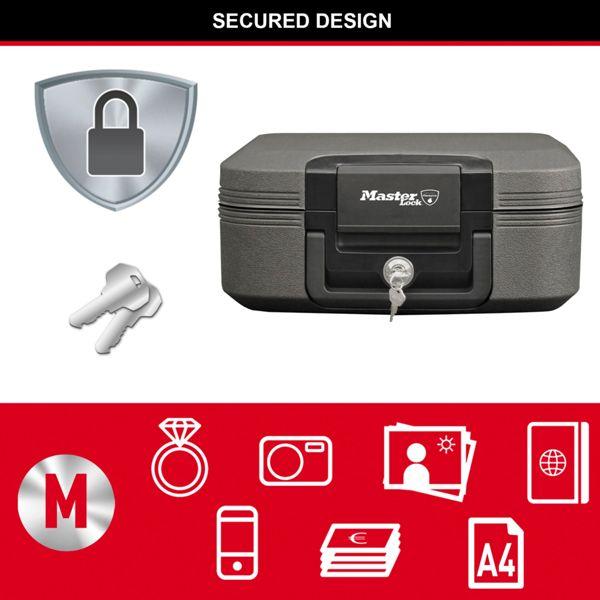 Actual product image Master Lock Fire protection box LCHW20101 (7.84 l)