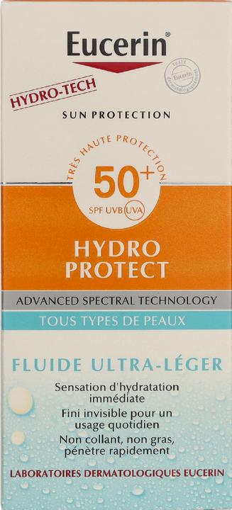 Actual product image Eucerin Sun Hydro Protect (Suntan cream, SPF 50+, 50 ml)