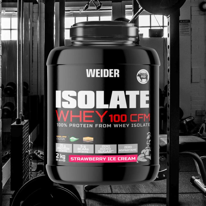 Produktbild Weider Isolate Whey 100 CFM (2000 g, 1x, Erdbeere)