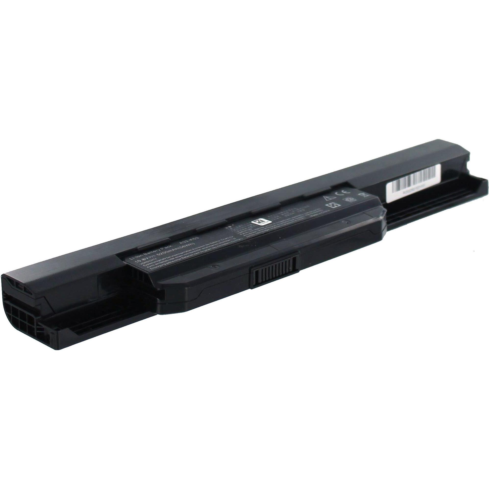 AGI Akku kompatibel mit Asus X53SVSX490V - Akku - 4.400 mAh (4400 mAh), Notebook Akku, Schwarz