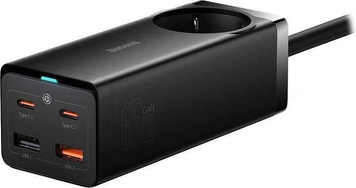 Produktbild Baseus GaN3 Pro Desktop Powerstrip (65 W, 4 Ports)