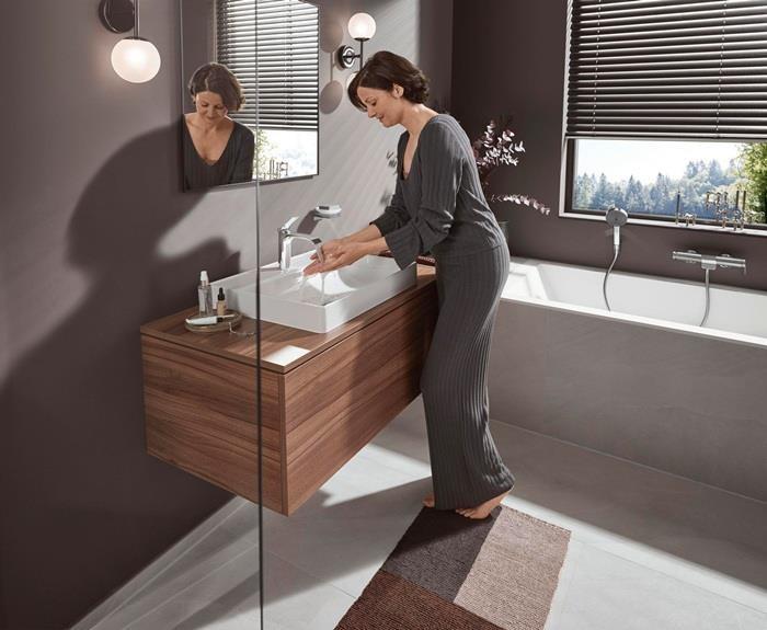 Produktbild hansgrohe Vivenis Waschtischmischer 110 (chrom) mit Ablaufgarnitur