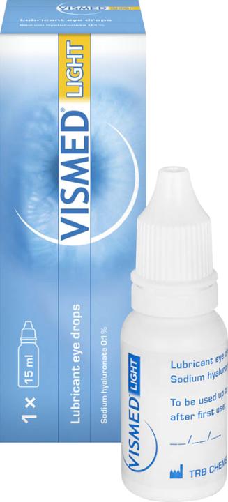 Produktbild Vismed LIGHT Gtt Opht (15 ml, ml, VISMED LIGHT Gtt Opht 1 mg)