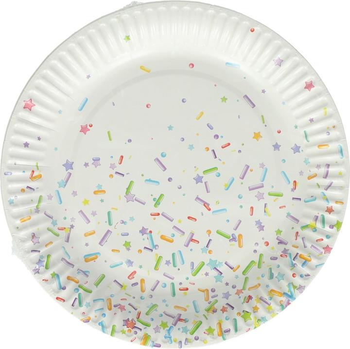 Productafbeelding Partyteller aus Papier 18cm, 10 Stk. (10x)