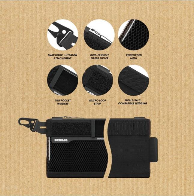 Actual product image CRDBAG Organizer Bag Medium (Camera accessory bag, 2.10 l)
