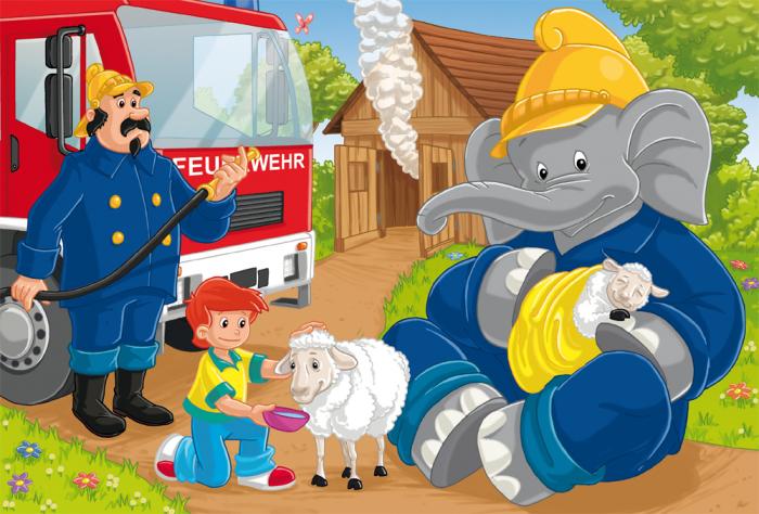 Immagine prodotto Schmidt Spiele Benjamin Blümchen, In azione 3x (72 pezzi)