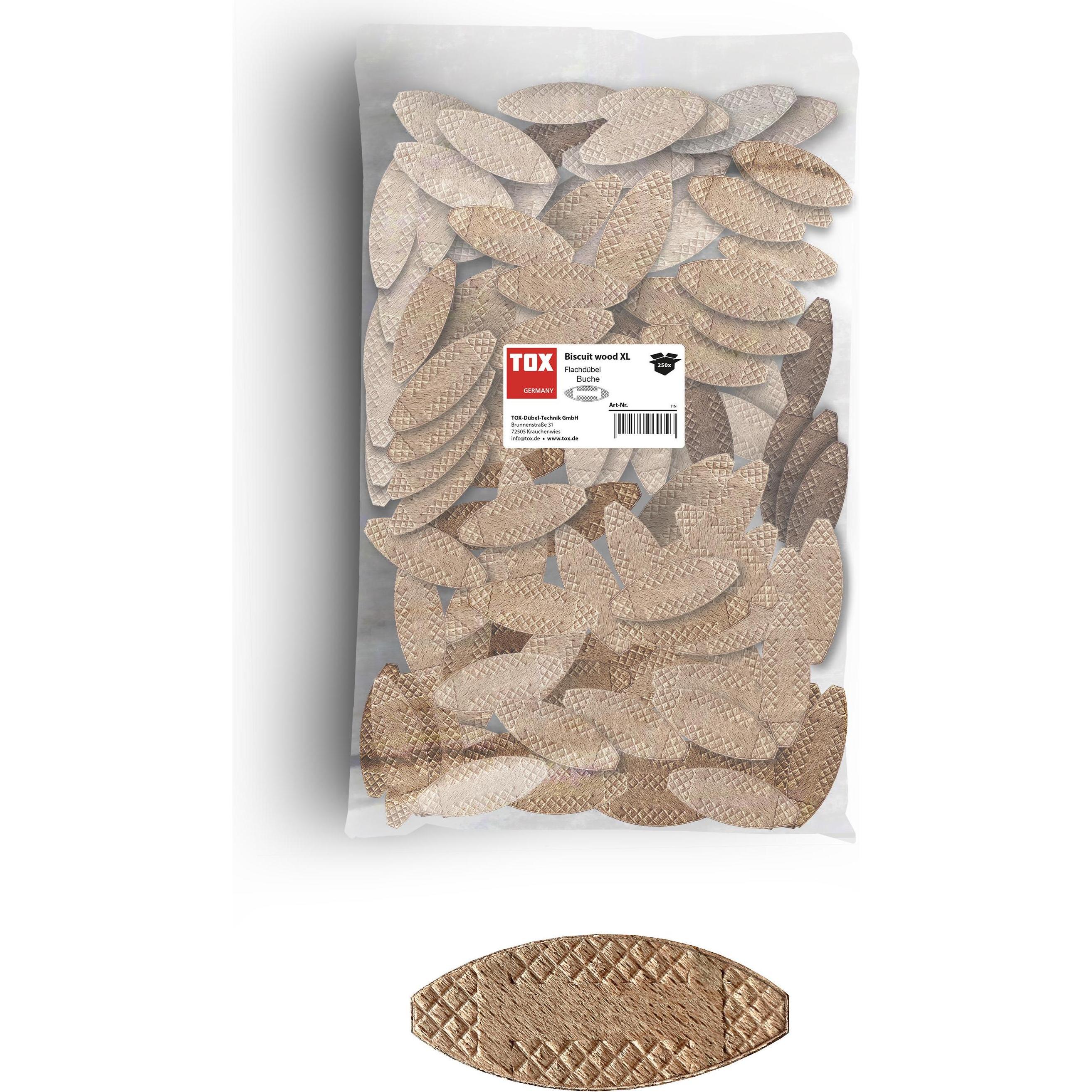 Thumbnail - Tox, Dübel, Holz Flachdübel Biscuit Wood XL P20 (250Stk.) (250 Stk.)