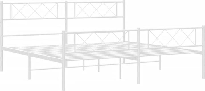 Produktbild vidaXL Metall Bettgestell