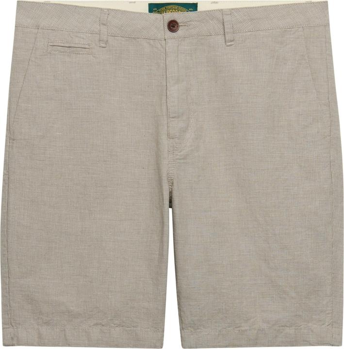 beige pied-de-poule, houndstooth fawn