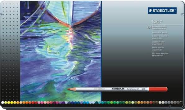 Produktbild Staedtler karat aquarell 125 Wasservermalbare Farbstifte (60 x)