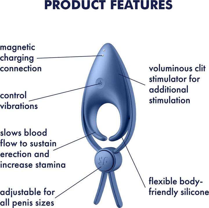 Produktbild Satisfyer Sniper Vibrating Cock Ring