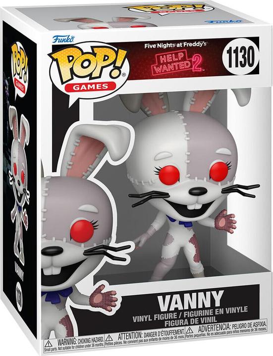 Actual product image Funko POP FNAF Help Wanted 2 Vanny