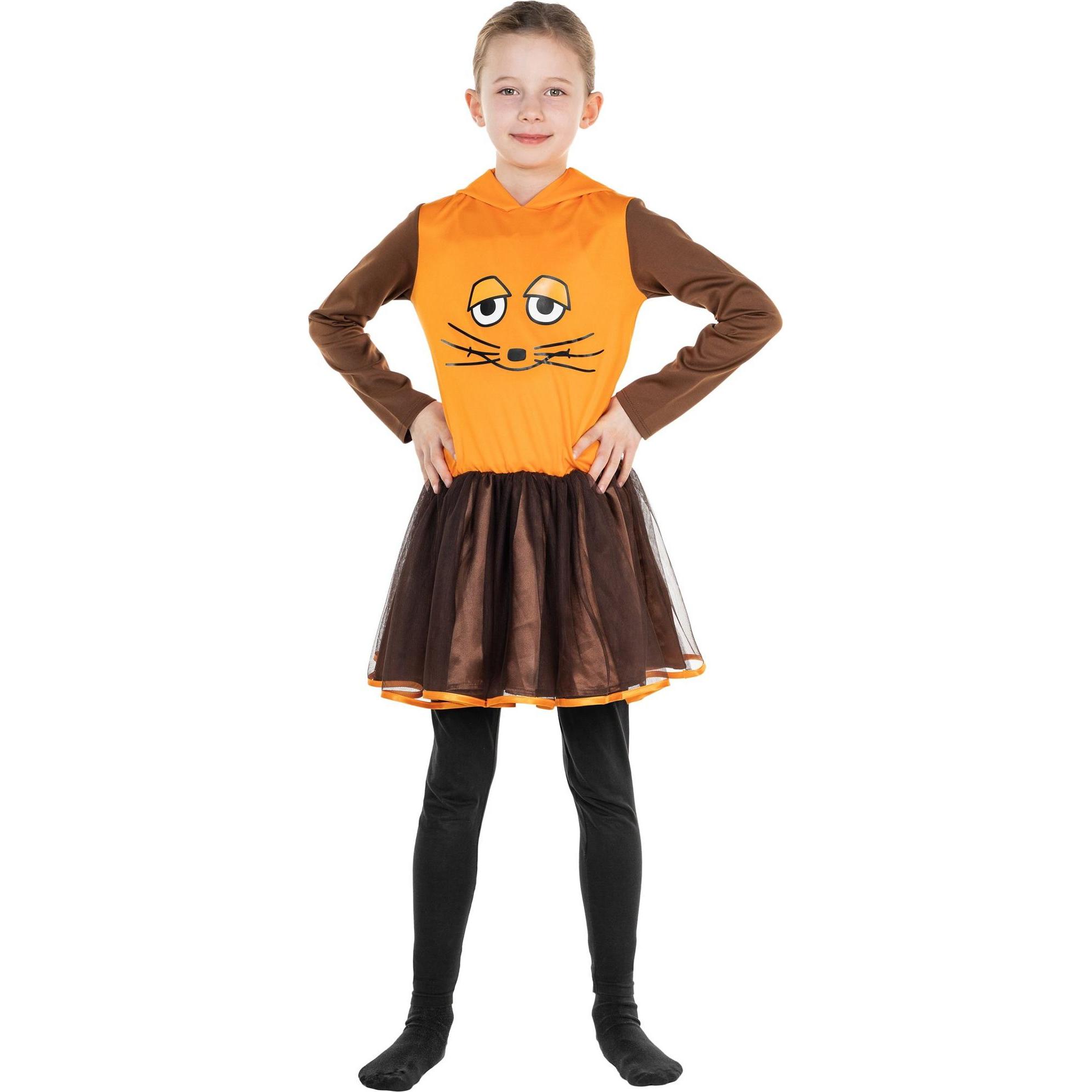 Maskworld Die Sendung mit der Maus - Maus Kleid für Kinder (140)