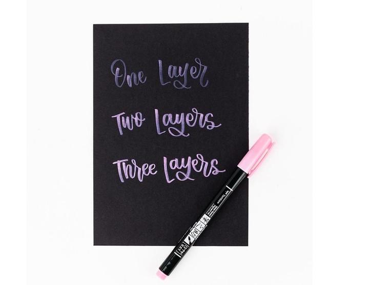Produktbild Tombow Brush Pen (Mehrfarbig, 6 x)