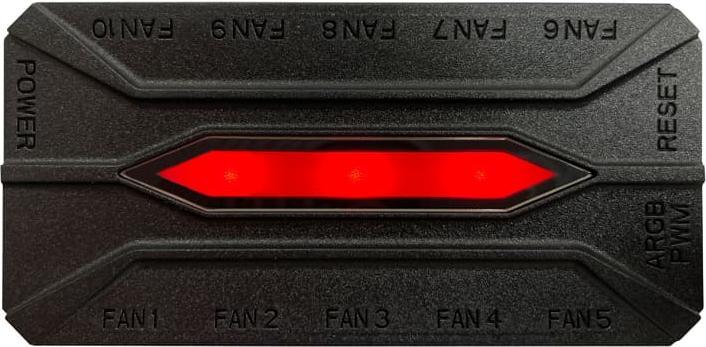 Produktbild LC-Power Geh?usel?fter 3x120mm schwarz,ARGB,4Pin PWM (120 mm)