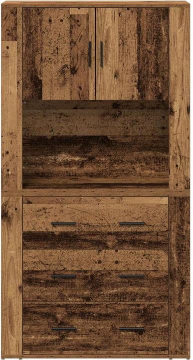 Actual product image vidaXL Highboard Aufbewahrung (33 x 33 x 150 cm)