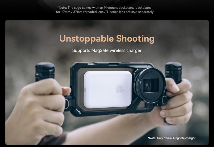 Image du produit SmallRig Rotatable Wireless Control & Quick Release Side Handle 4402B (Cage, Poignée)