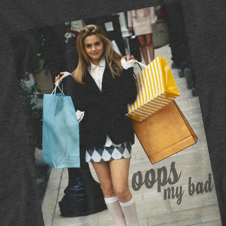 Image du produit Clueless - T-shirt OOPS MY BAD - Adulte (S)