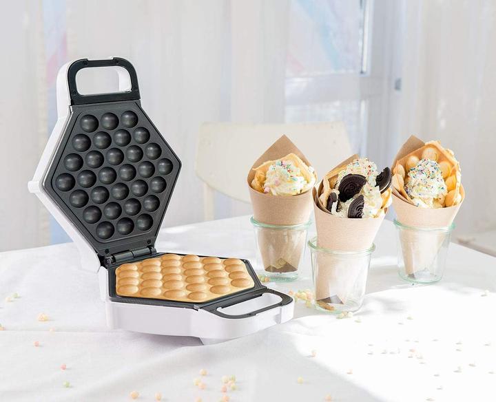Produktbild Rosenstein & Söhne Waffeleisen für Bubble Waffeln nach Hong-Kong-Art