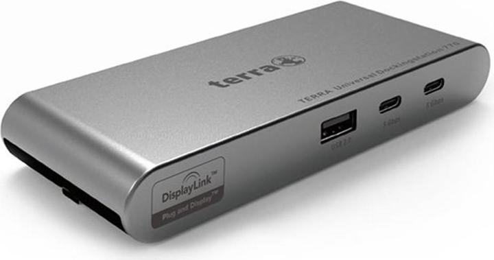 Wortmann TERRA Y MOBILE docking station 770 USB-C Dual Display with cable to charging/docking station (USB-C)