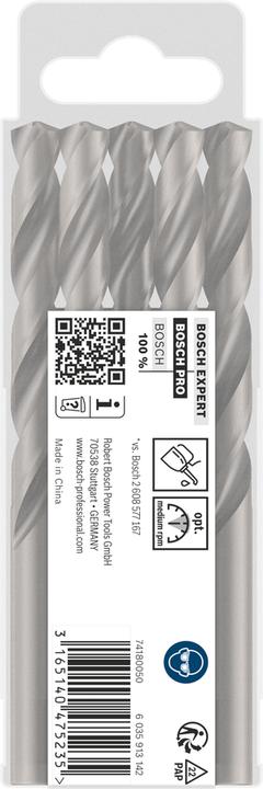 Actual product image Bosch Professional Zubehör PRO Metal HSS-G twist drill, 9.4 x 81 x 125 mm (9.4 mm)