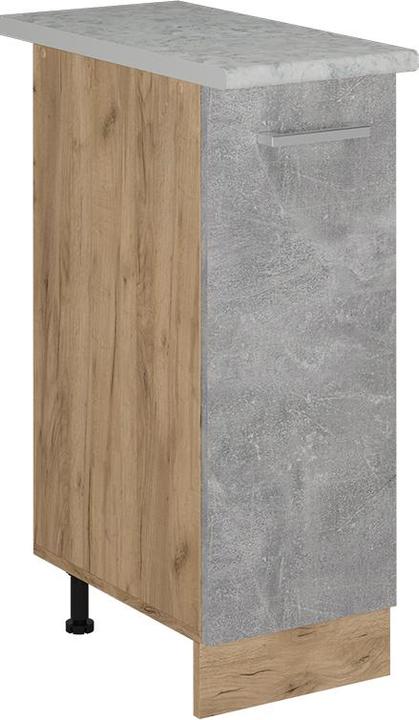 Beton, Goldkraft Eiche, Marble-Weiss