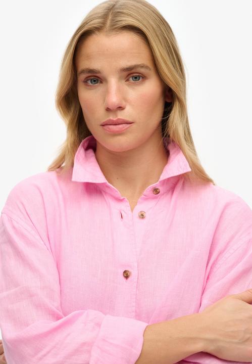 Produktbild Superdry Lässiges Hemd aus Leinen im Boyfriend-Stil (M)