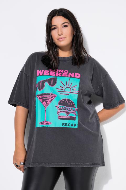 Produktbild Studio Untold T-Shirt, oversized, Weekend Print (46, 48)