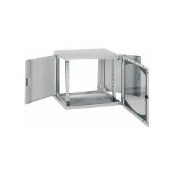 APC Schneider Actassi OPB NSYOPB18U4F - Schrank - Netzwerkschrank - geeignet für Wan (19 Zoll Rack), Serverschrank, Grau