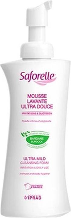 Actual product image Saforelle Ultra Mild Cleansing Foam 250ml (Cleansing Foam, 250 ml)